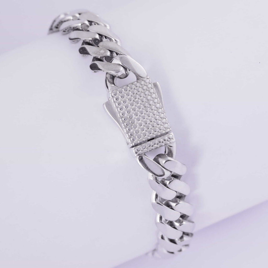 Titan Texture Cuban Bracelet 10.5MM