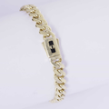 Torque Lock Cuban Link Bracelet 8MM