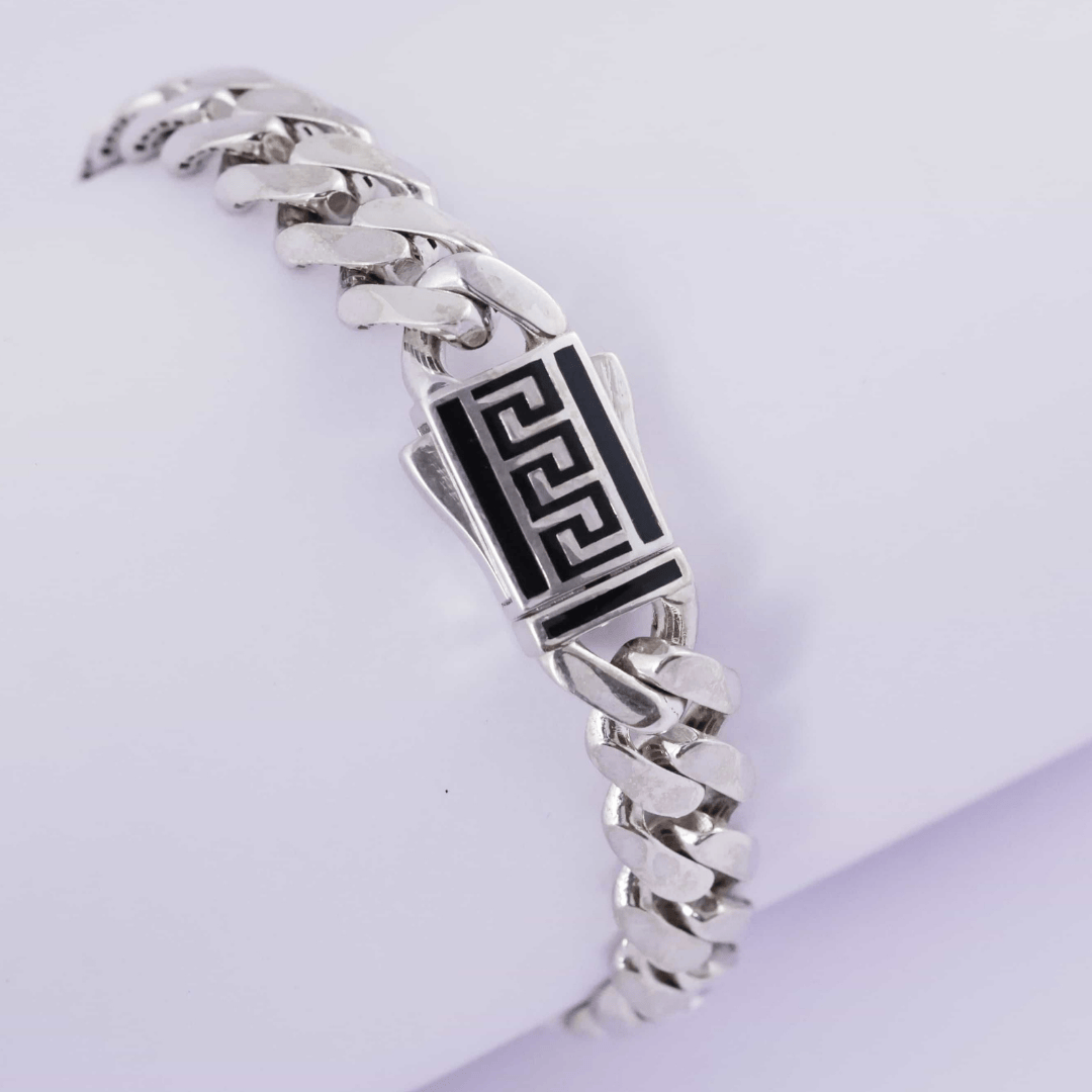 ISI Noir Cuban Link Bracelet 11MM