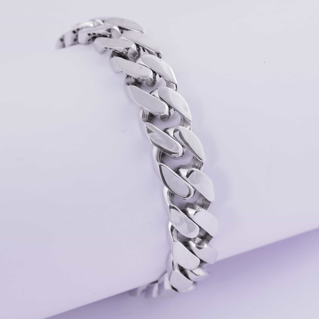 Titan Solid Cuban Link Bracelet 12MM