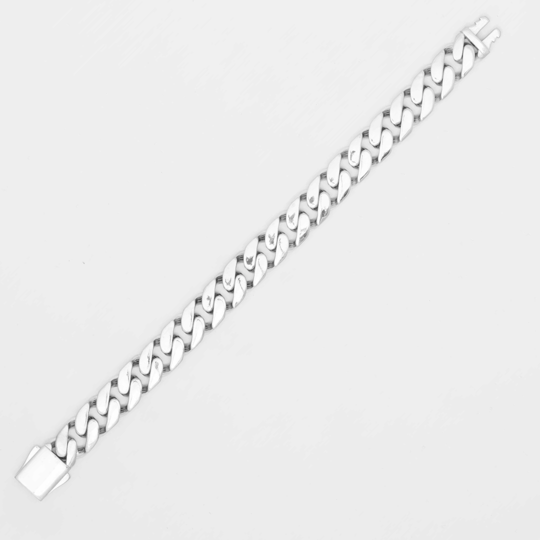 Titan Solid Cuban Link Bracelet 12MM