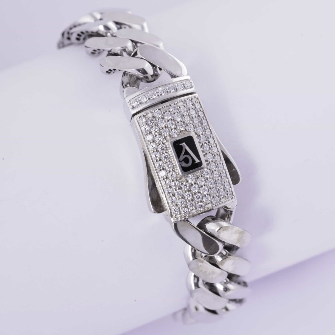 Majestic Ice Cuban Link Bracelet 15MM