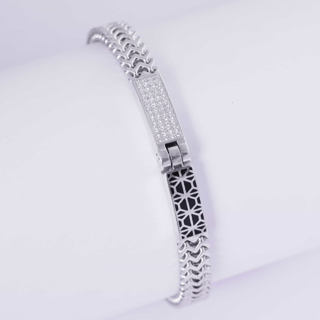 Midnight Spark ID Bracelet 7MM