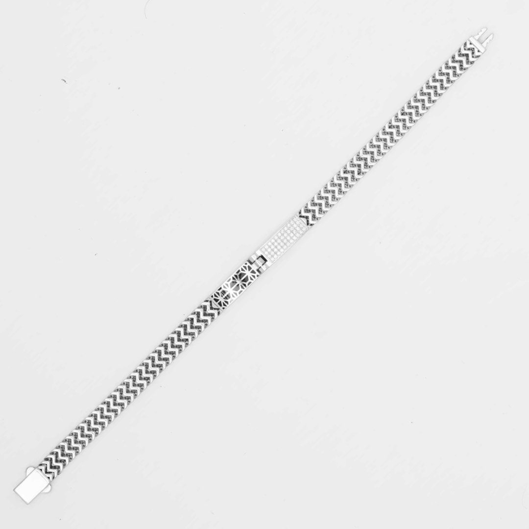 Midnight Spark ID Bracelet 7MM