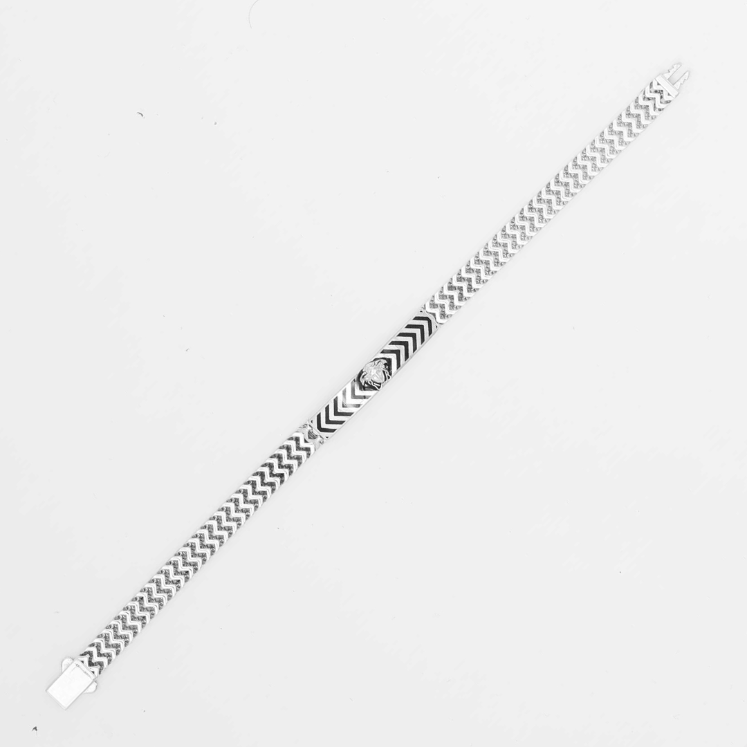 Imperial Greek Link Bracelet 7MM