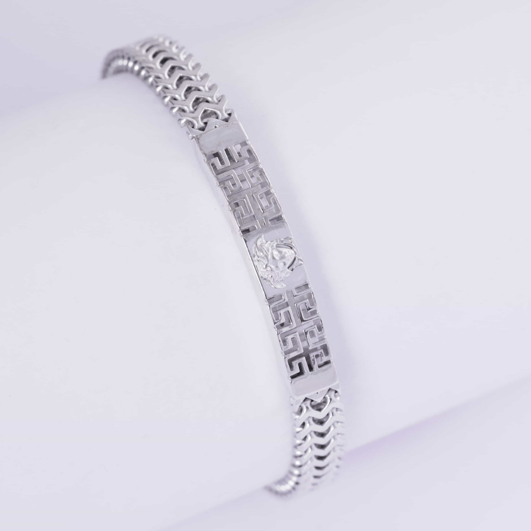 Greek Empire ID Bracelet 7MM