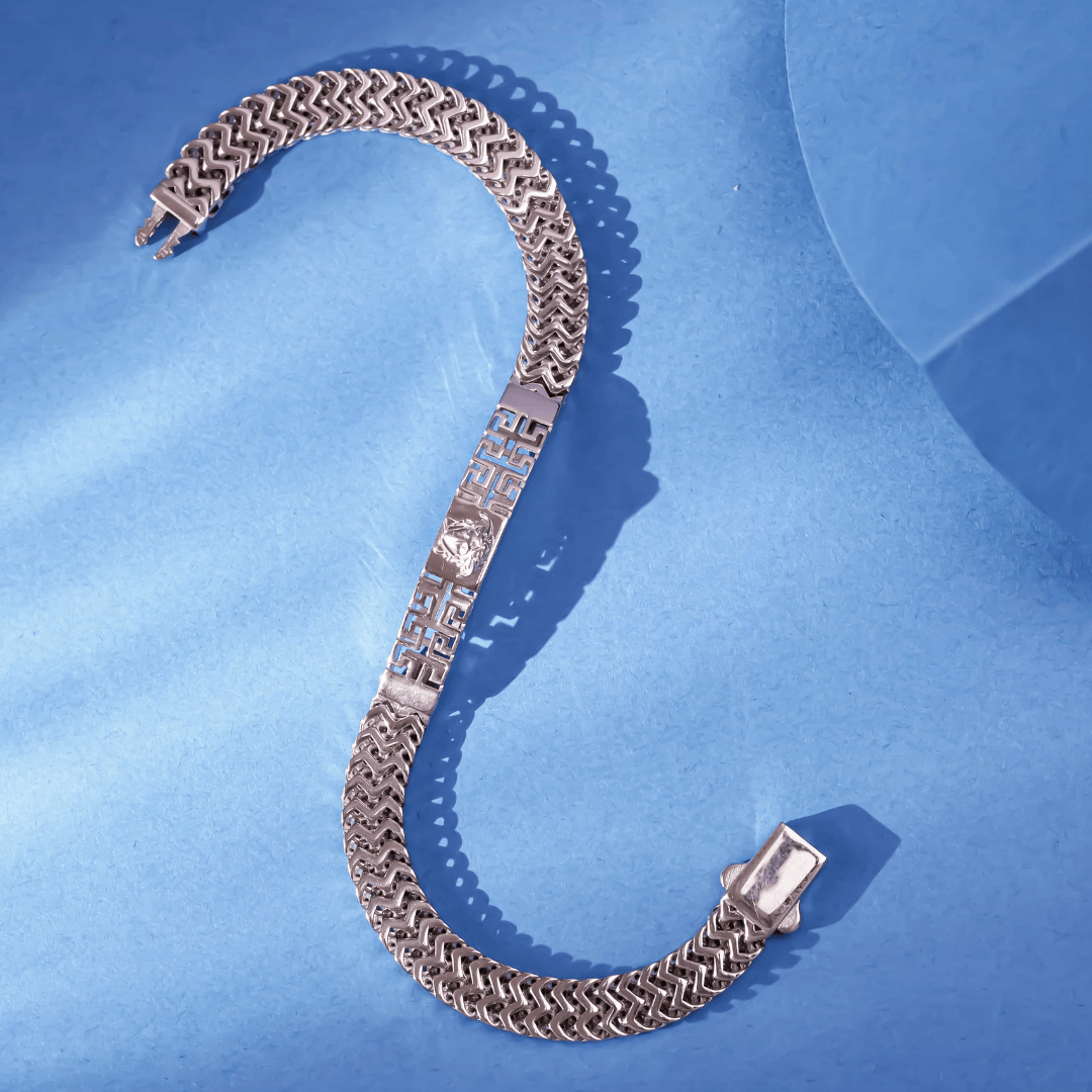 Greek Empire ID Bracelet 7MM