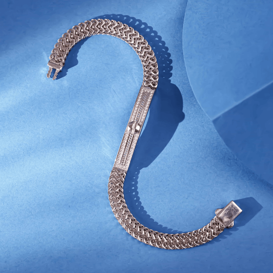 Screw CZ Signature Bracelet 7MM