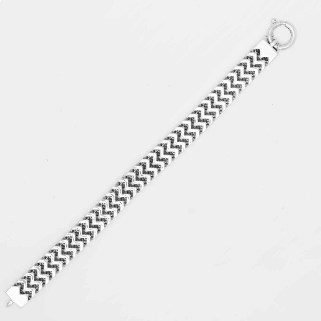 Royal Dual Line Bracelet 12MM