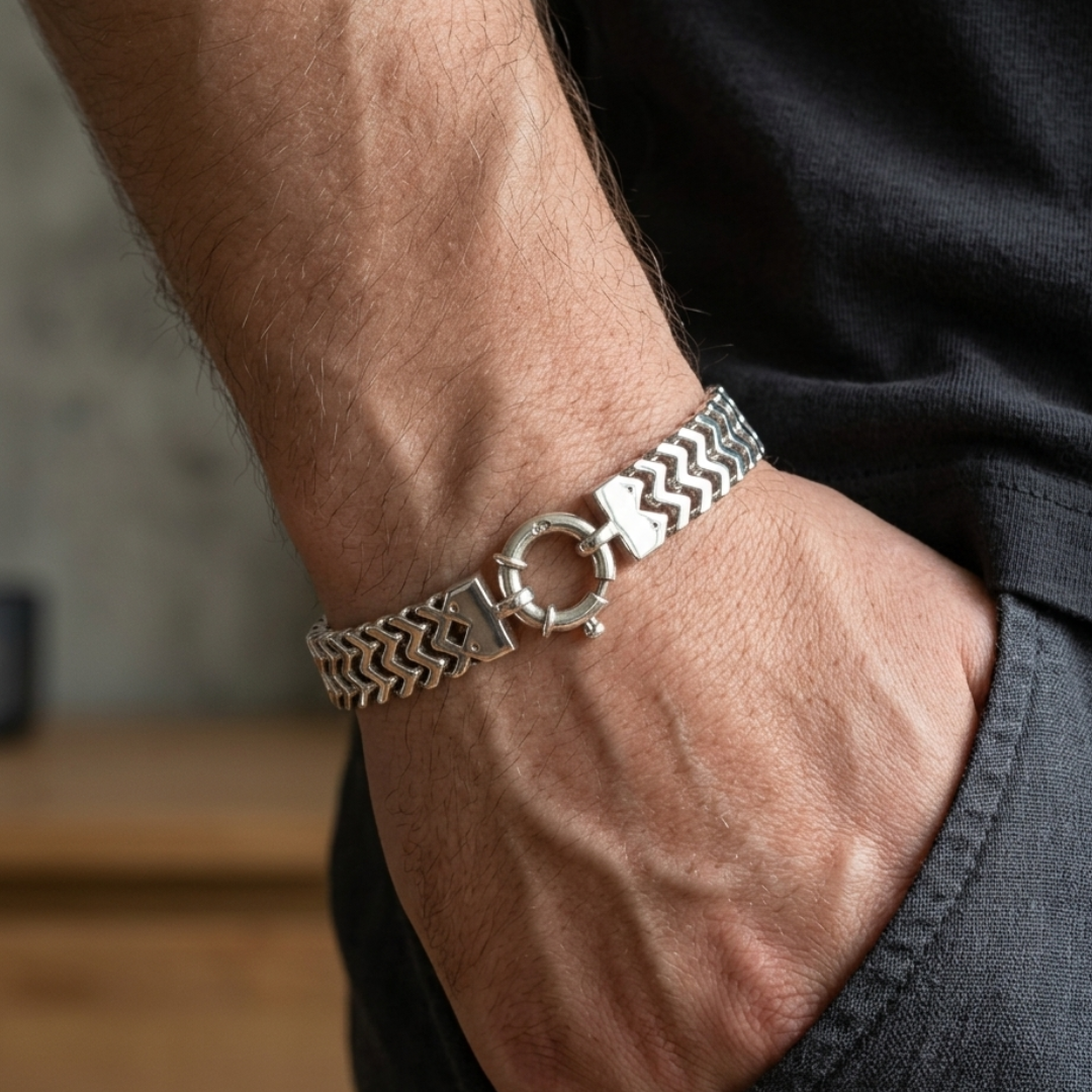 Royal Dual Line Bracelet 12MM