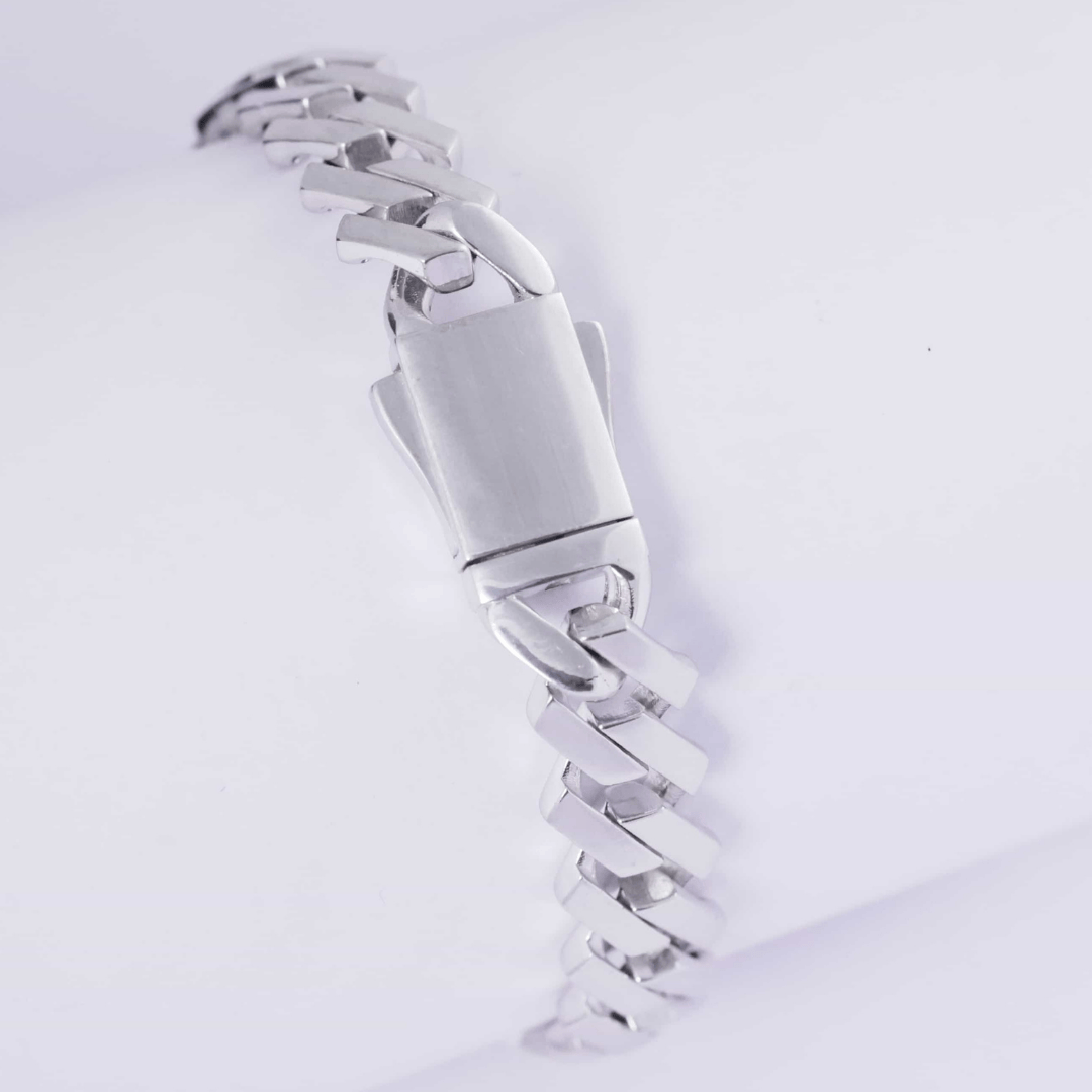 Classic Solid Cuban Link Bracelet 11MM