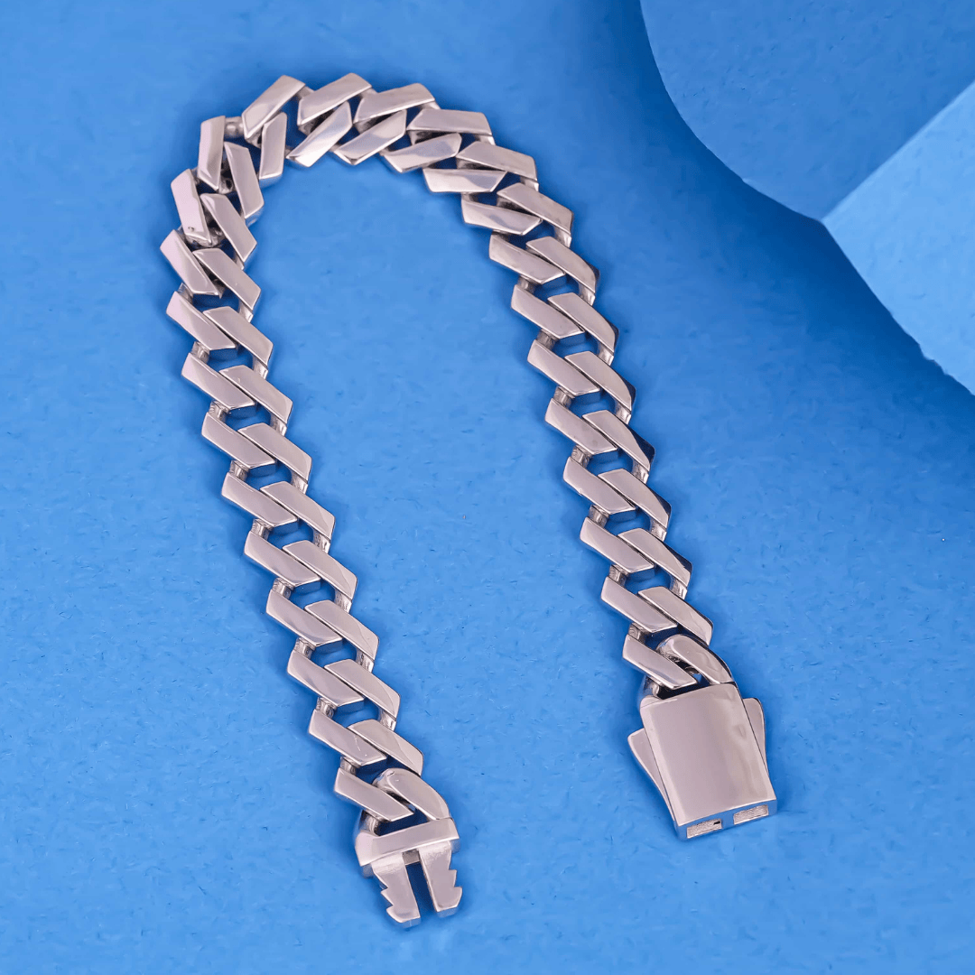 Classic Solid Cuban Link Bracelet 11MM