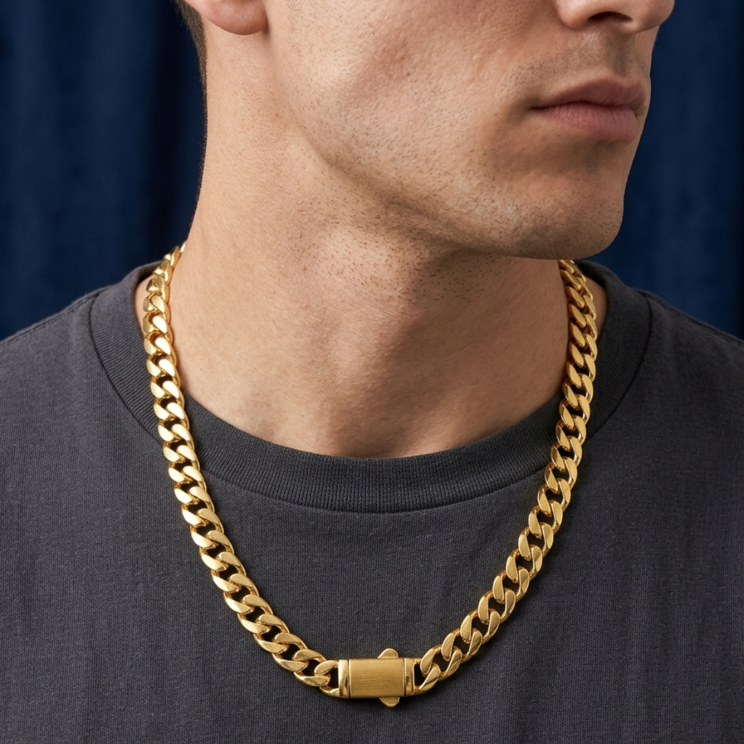 Classic Cuban Gold Chain 6.5MM