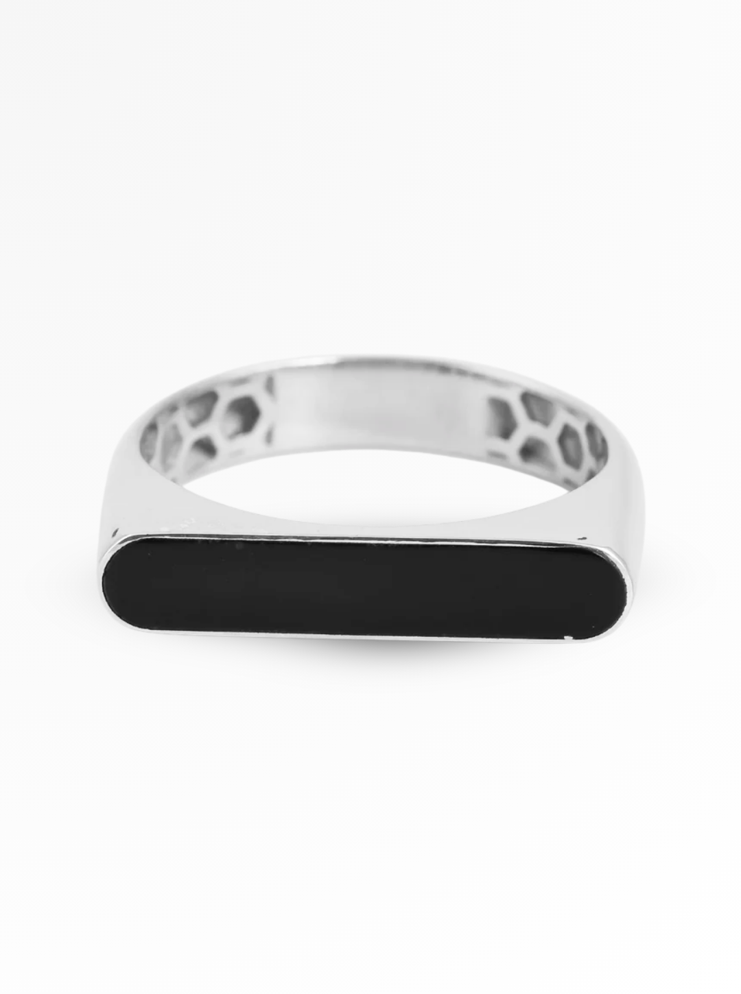 Noir Bar Edge Ring – 5mm