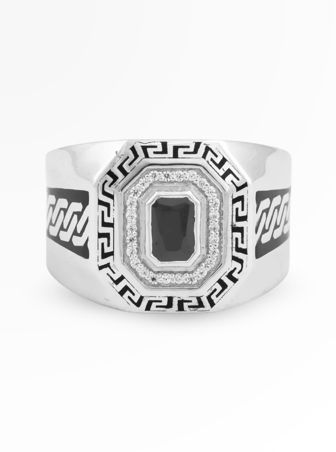 Noir Royale Signet Ring – 16mm
