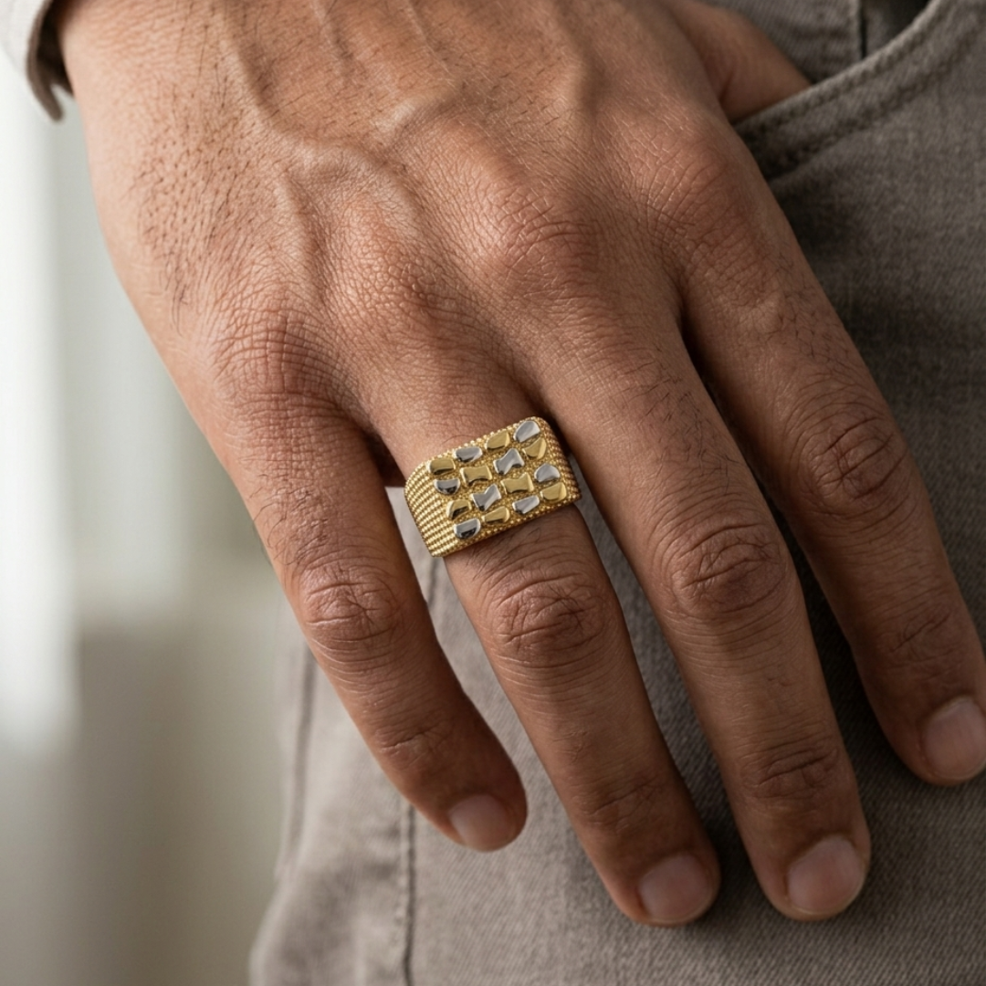 Imperial Mosaic Band Ring – 14mm