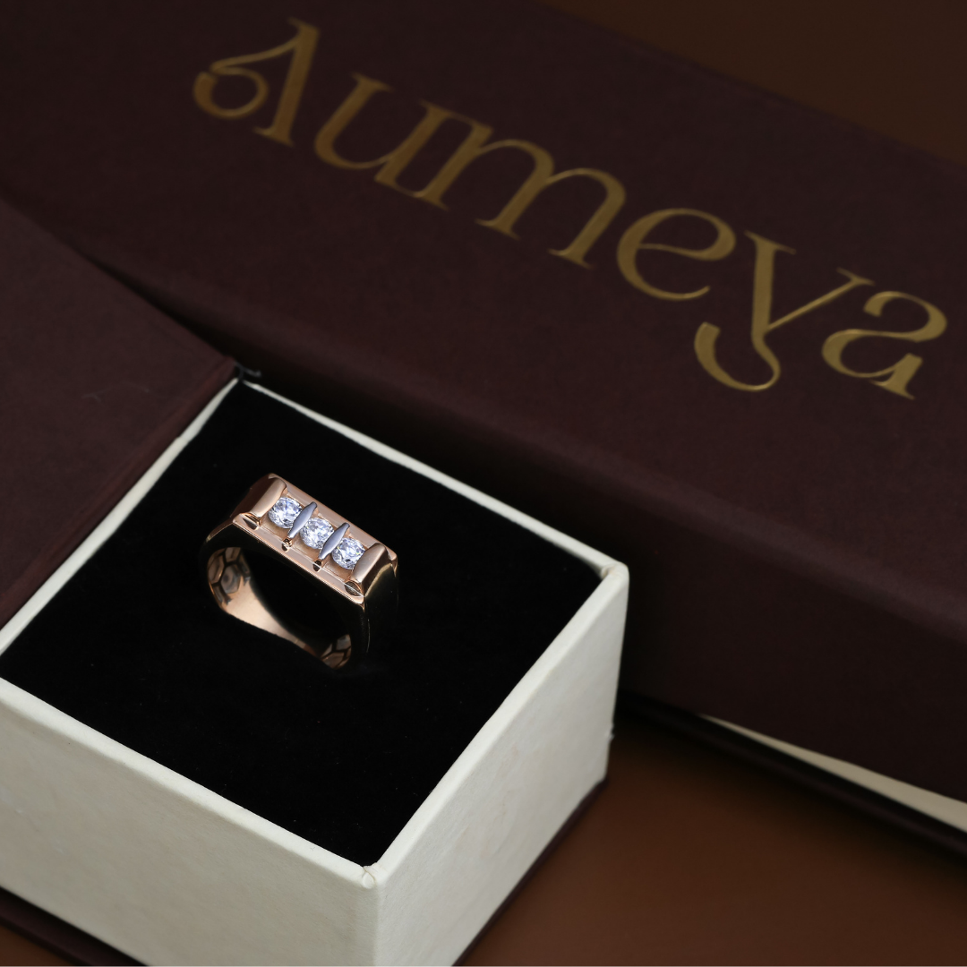 Regal Trinity Band Ring – 9mm