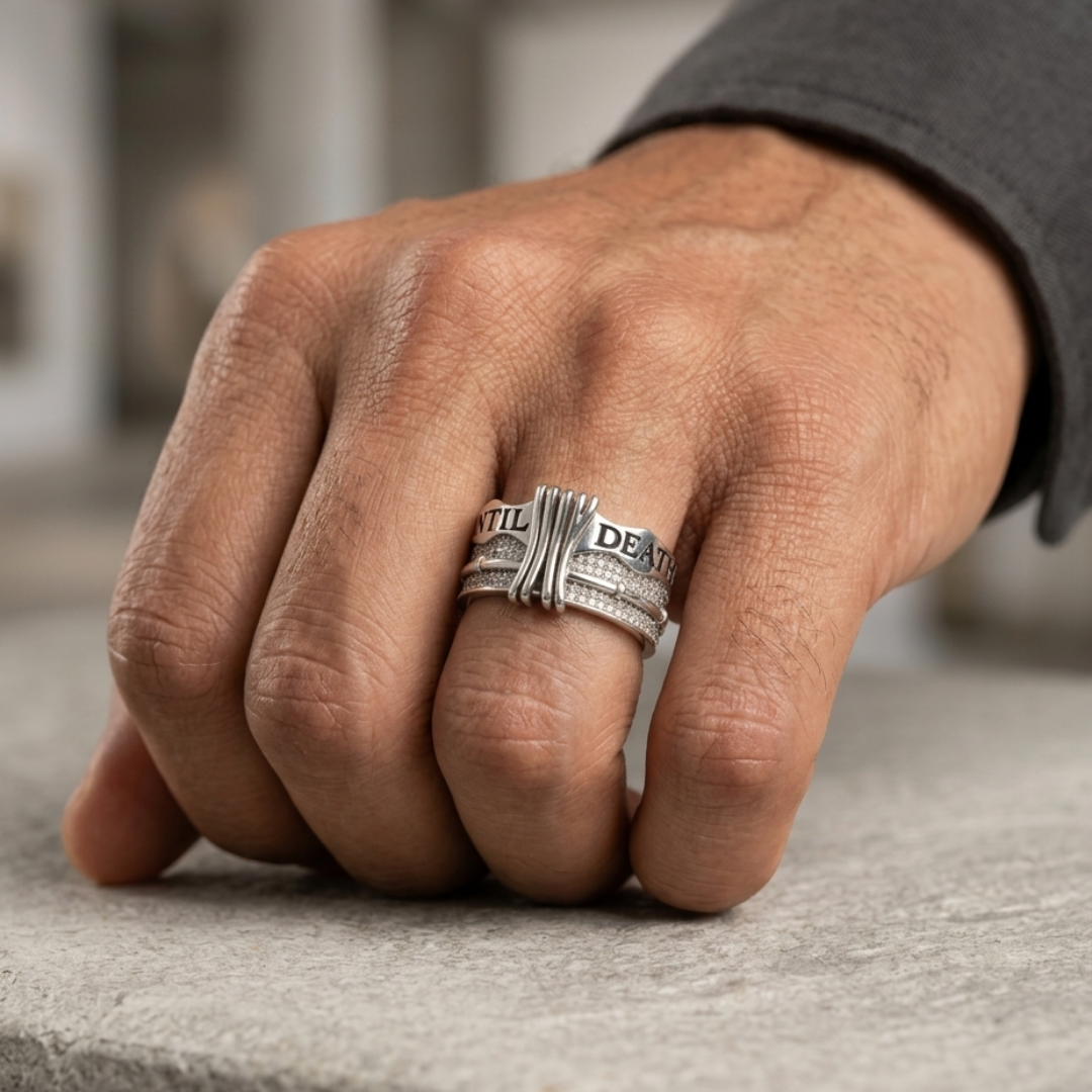 Eternal Vow Statement Ring – 14mm