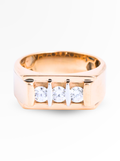 Regal Trinity Band Ring – 9mm