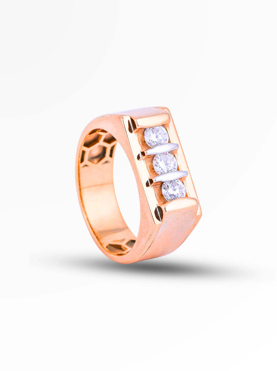 Regal Trinity Band Ring – 9mm