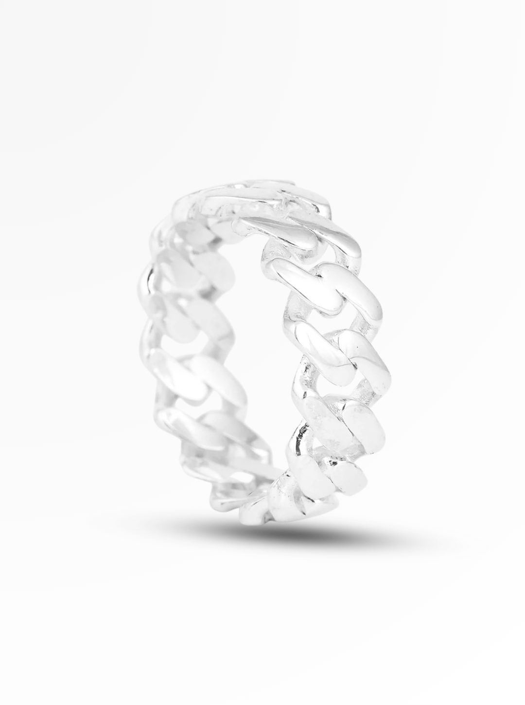 Urban Link Chain Band Ring – 8mm