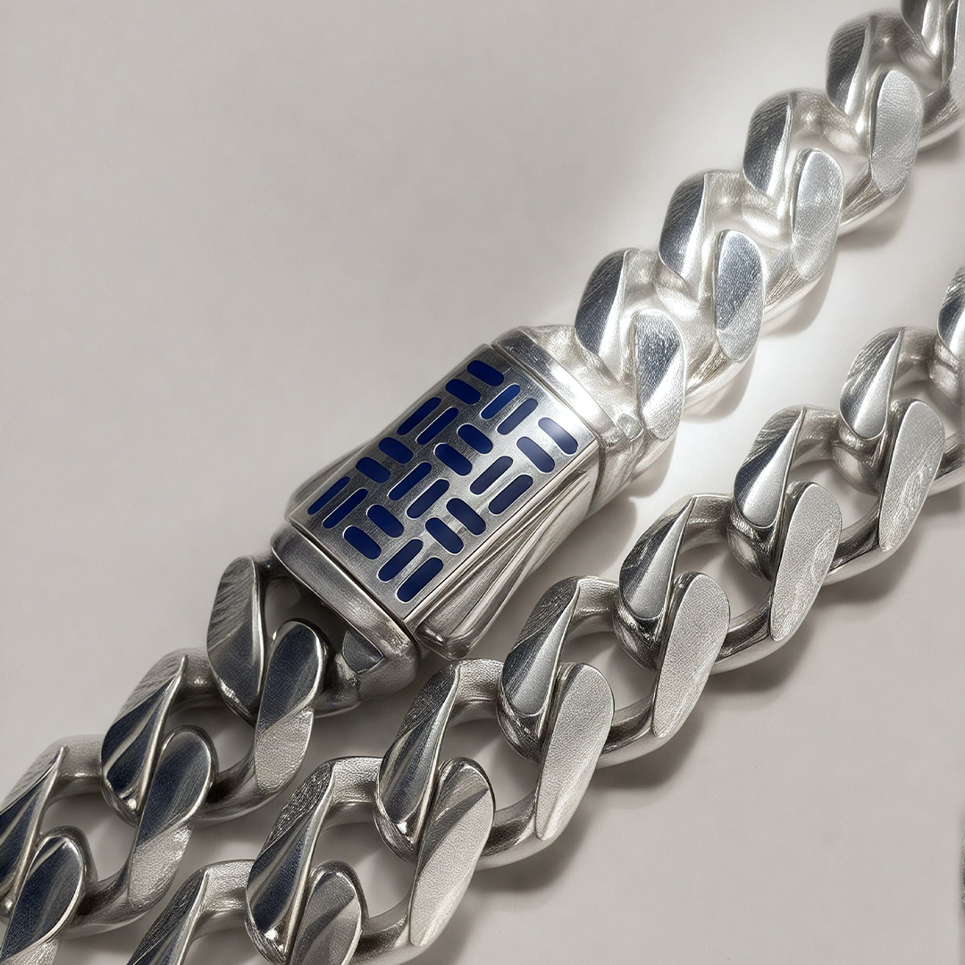 Azure Link Silver Bracelet