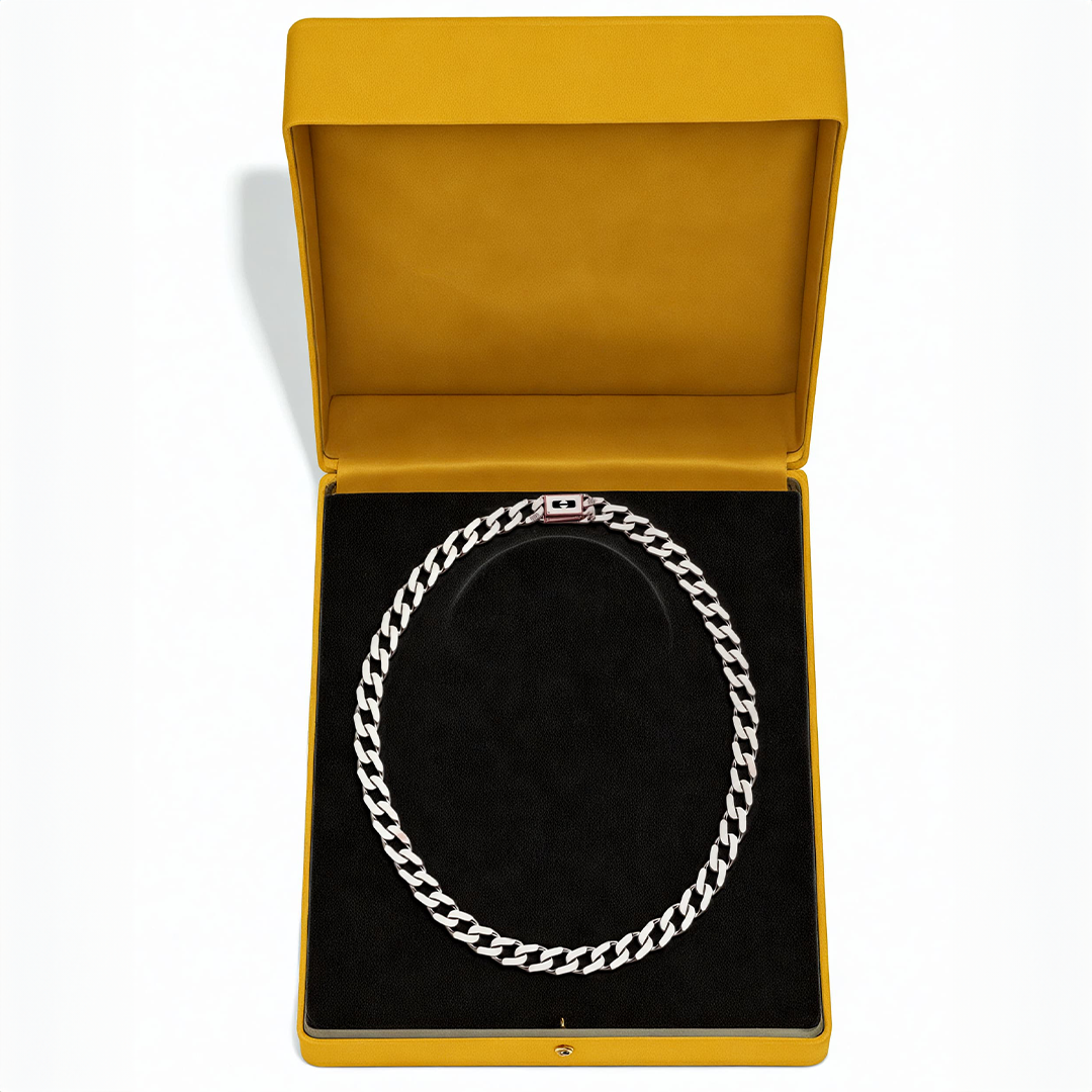 Classic Cuban Silver Chain