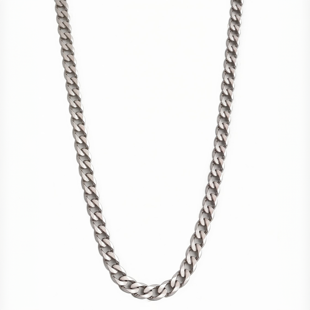 Classic Cuban Silver Chain