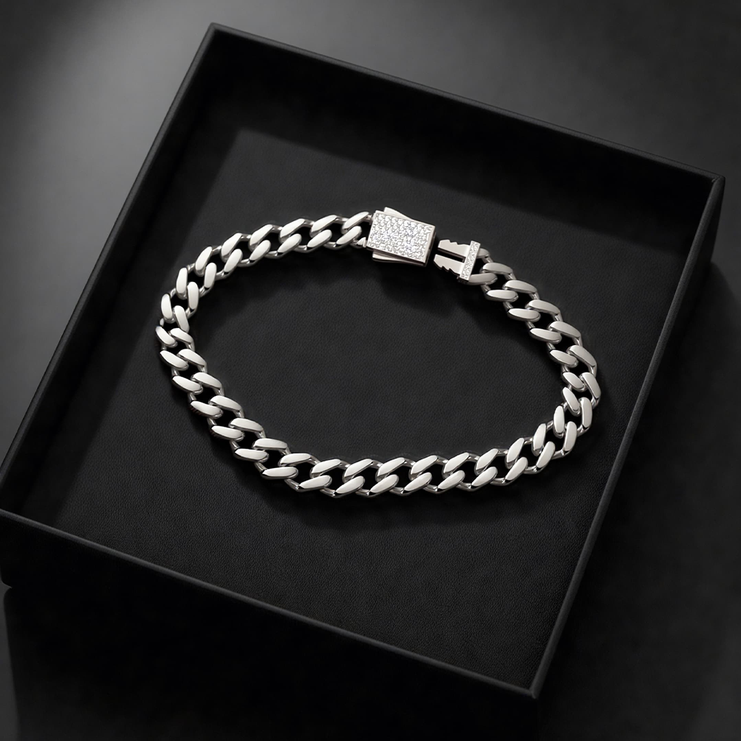 Classic Silver Link Bracelet