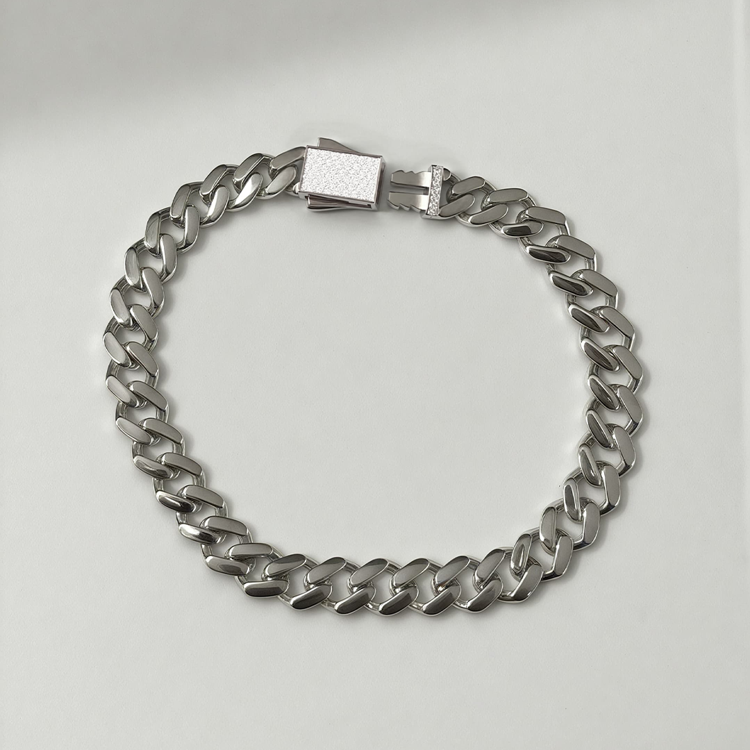 Classic Silver Link Bracelet