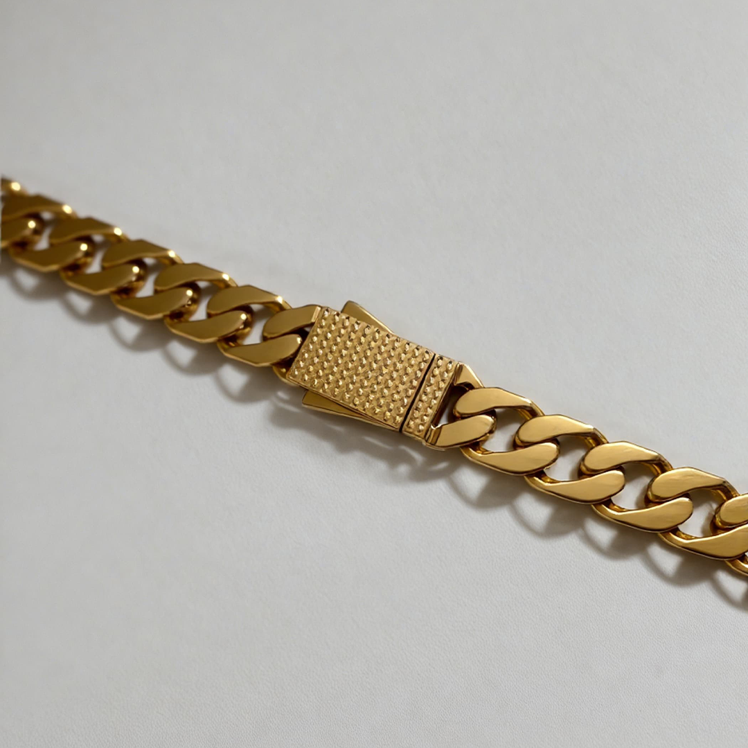 Luxe Cuban Gold Bracelet