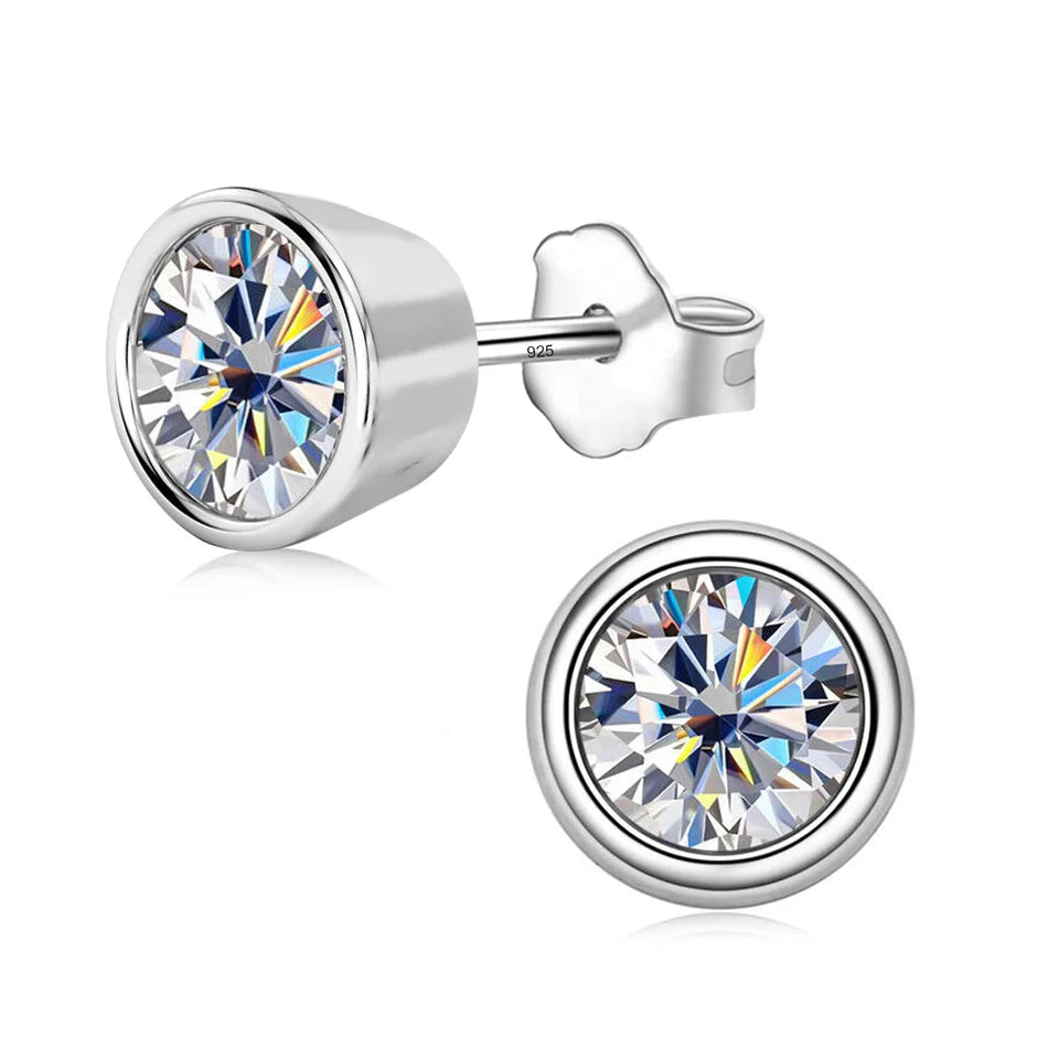 Silent Flame Stud Earrings