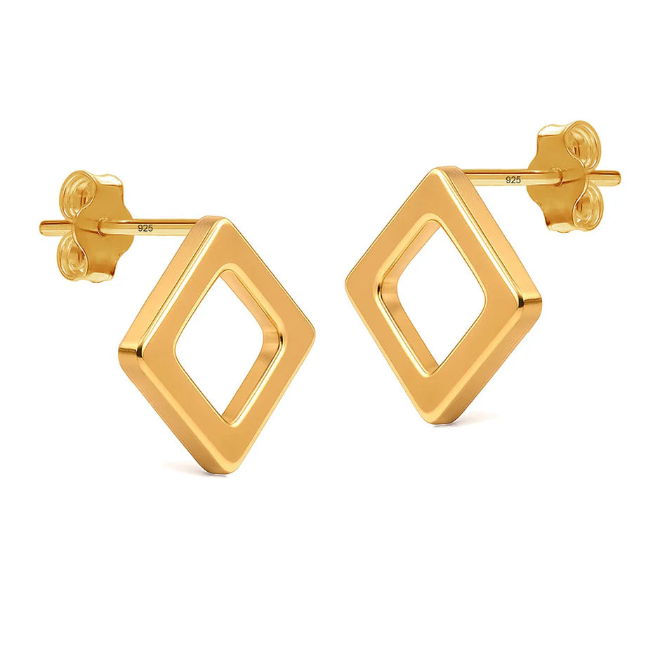 Frosted Light Dot Studs