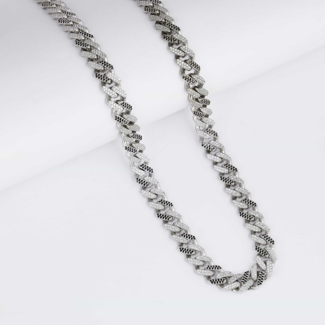 Midnight Luxe Cuban Chain 10MM