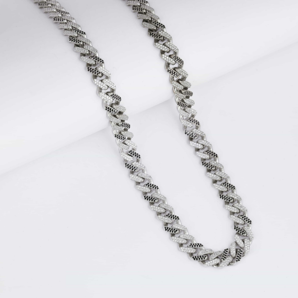 Midnight Luxe Cuban Chain 10MM