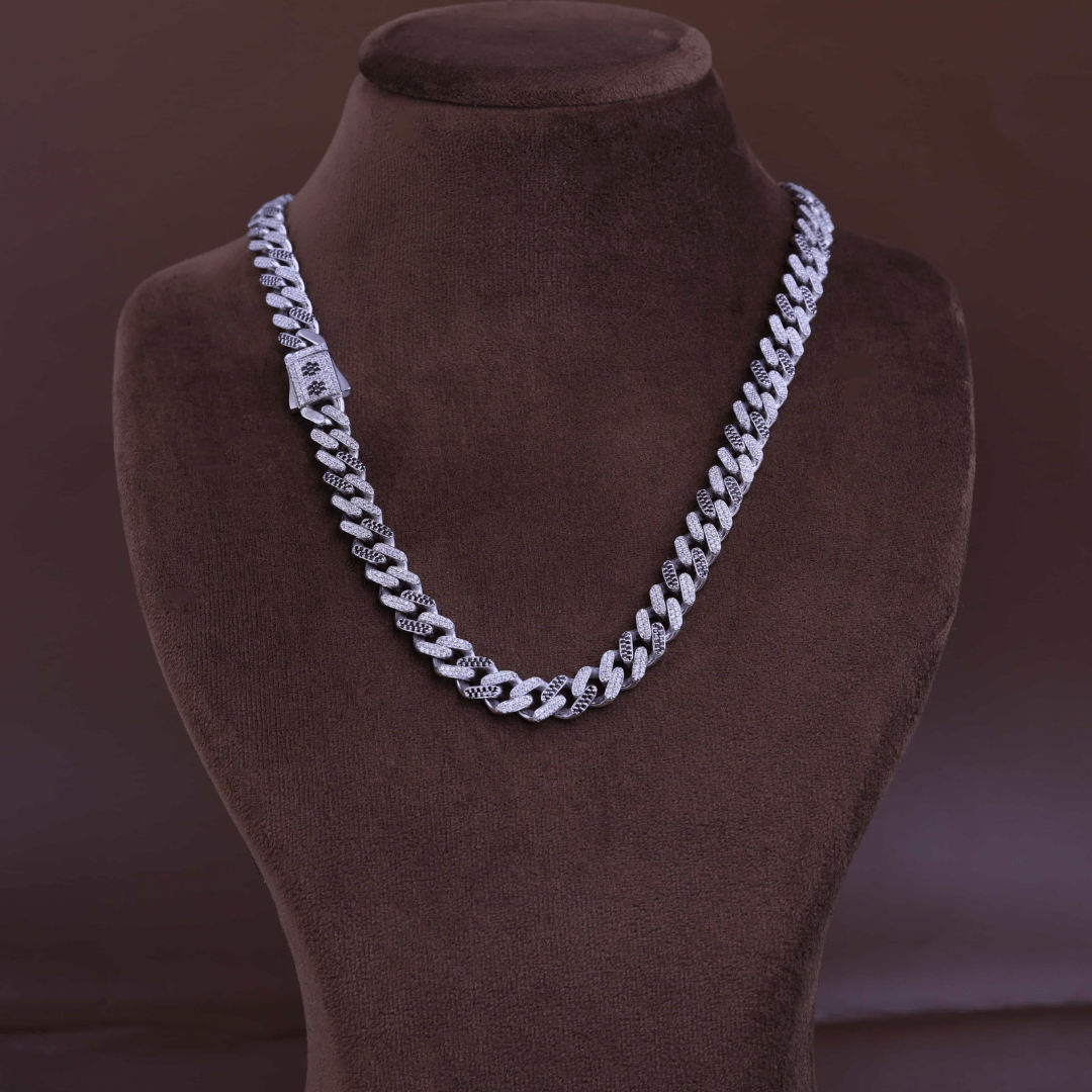 Midnight Luxe Cuban Chain 10MM