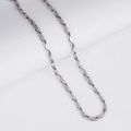 Diamond Shape Silver Chain 4MM