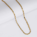 Golden Diamond Flow Chain 3.5MM