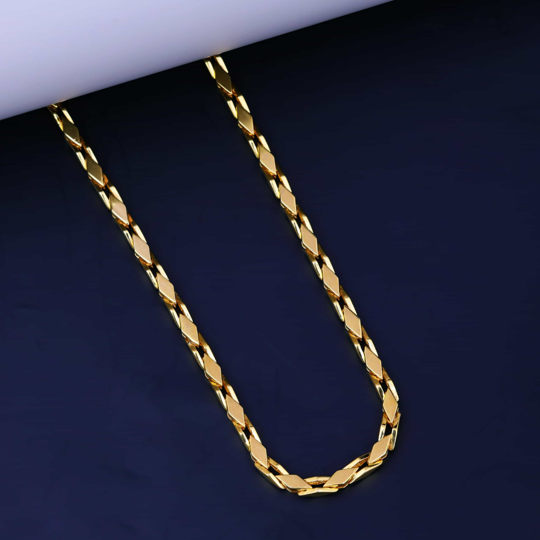 Golden Diamond Flow Chain 3.5MM
