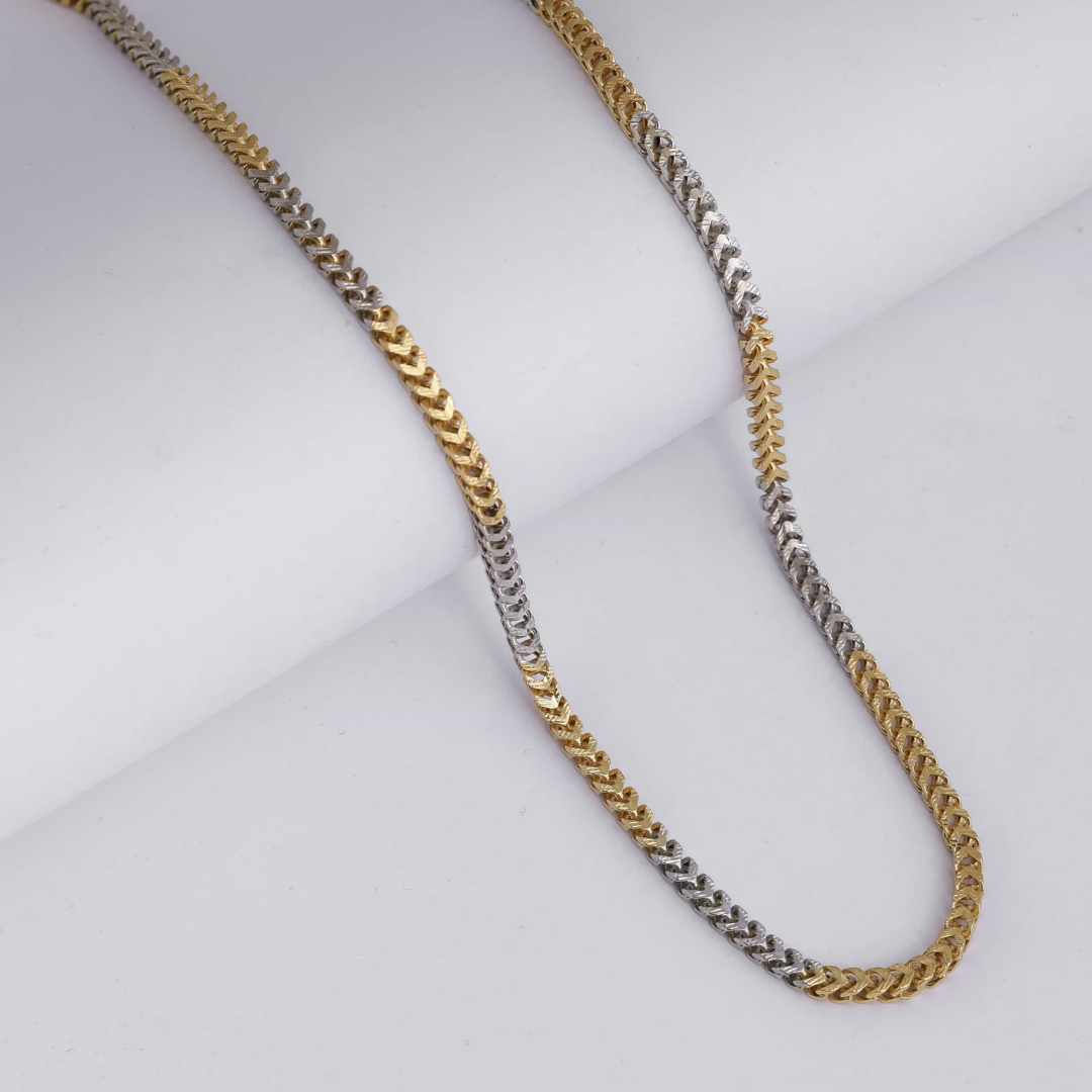 Dual Tone Sparkle Chain 3.25MM