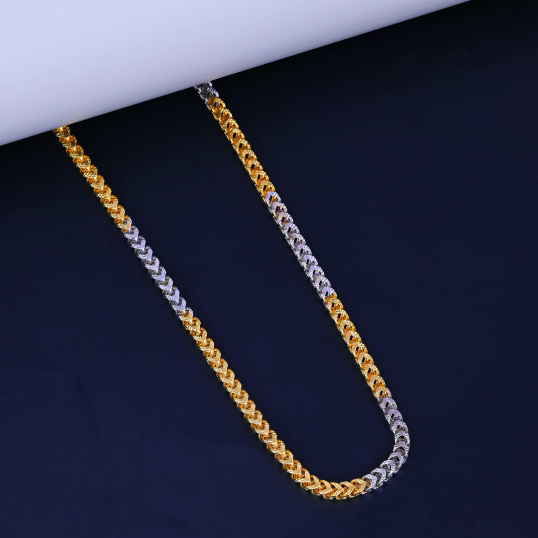 Dual Tone Sparkle Chain 3.25MM