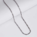 Silver Chevron Link Chain 3MM
