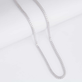 Silver Chevron Pattern Chain 3.5MM