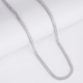 Silver SparkLine Designer Chain 5MM