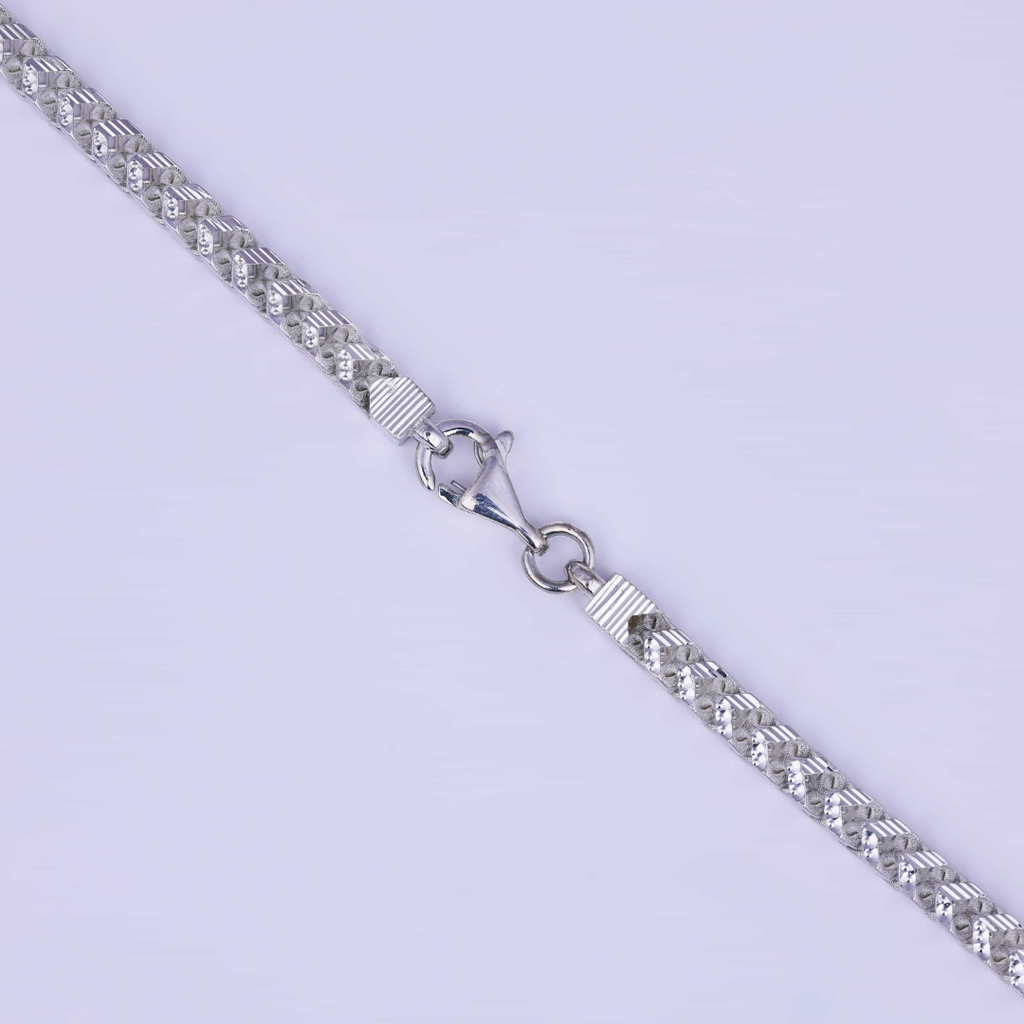 Silver SparkLine Designer Chain 5MM
