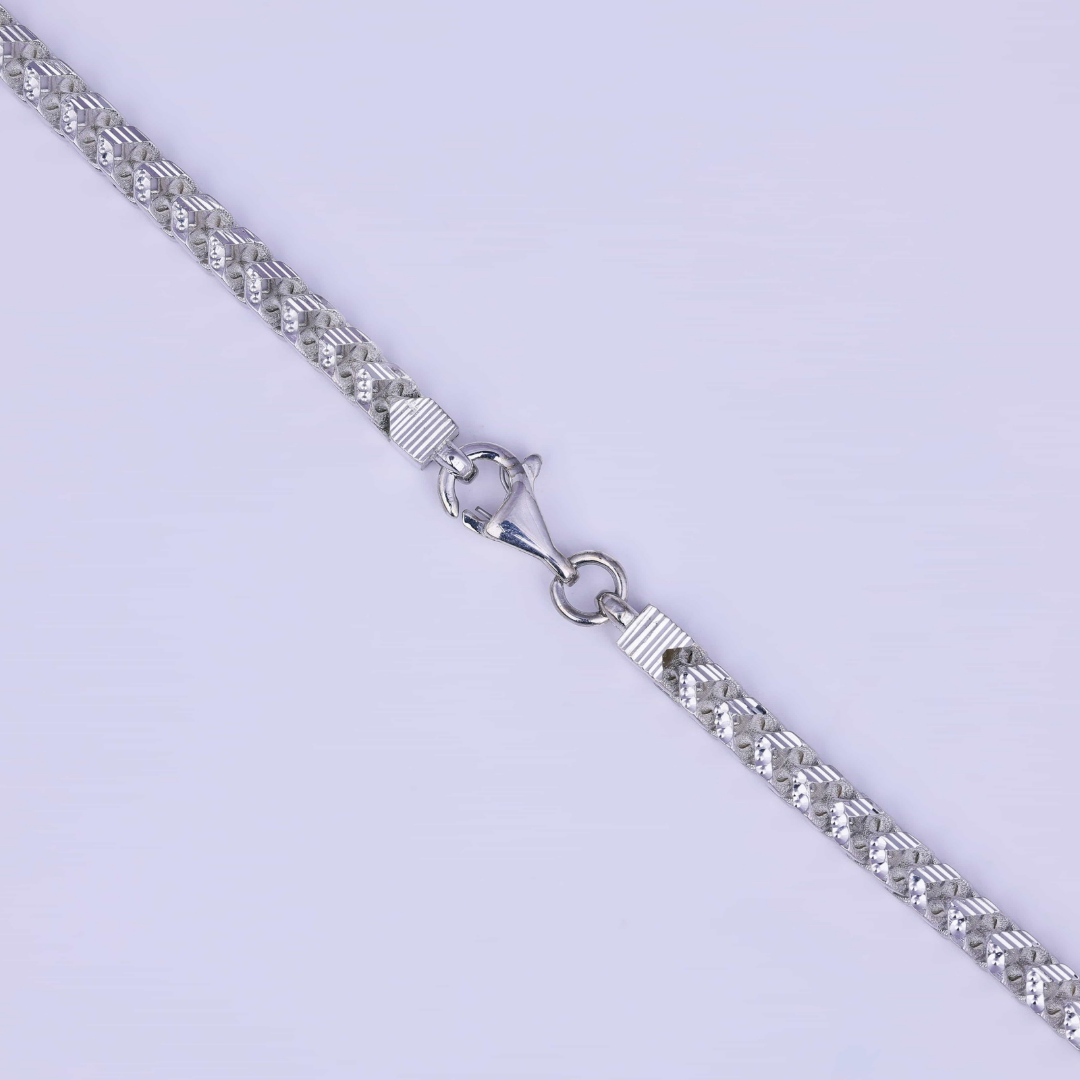 Silver SparkLine Designer Chain 5MM