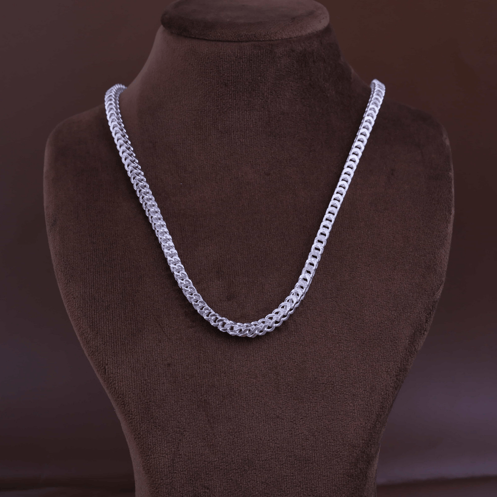 Silver SparkLine Designer Chain 5MM