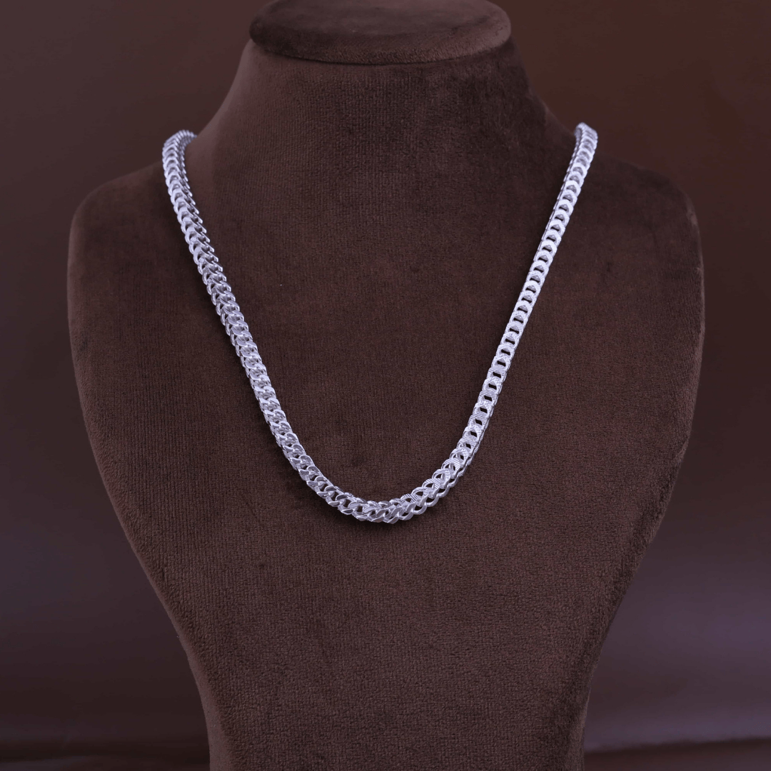 Silver SparkLine Designer Chain 5MM