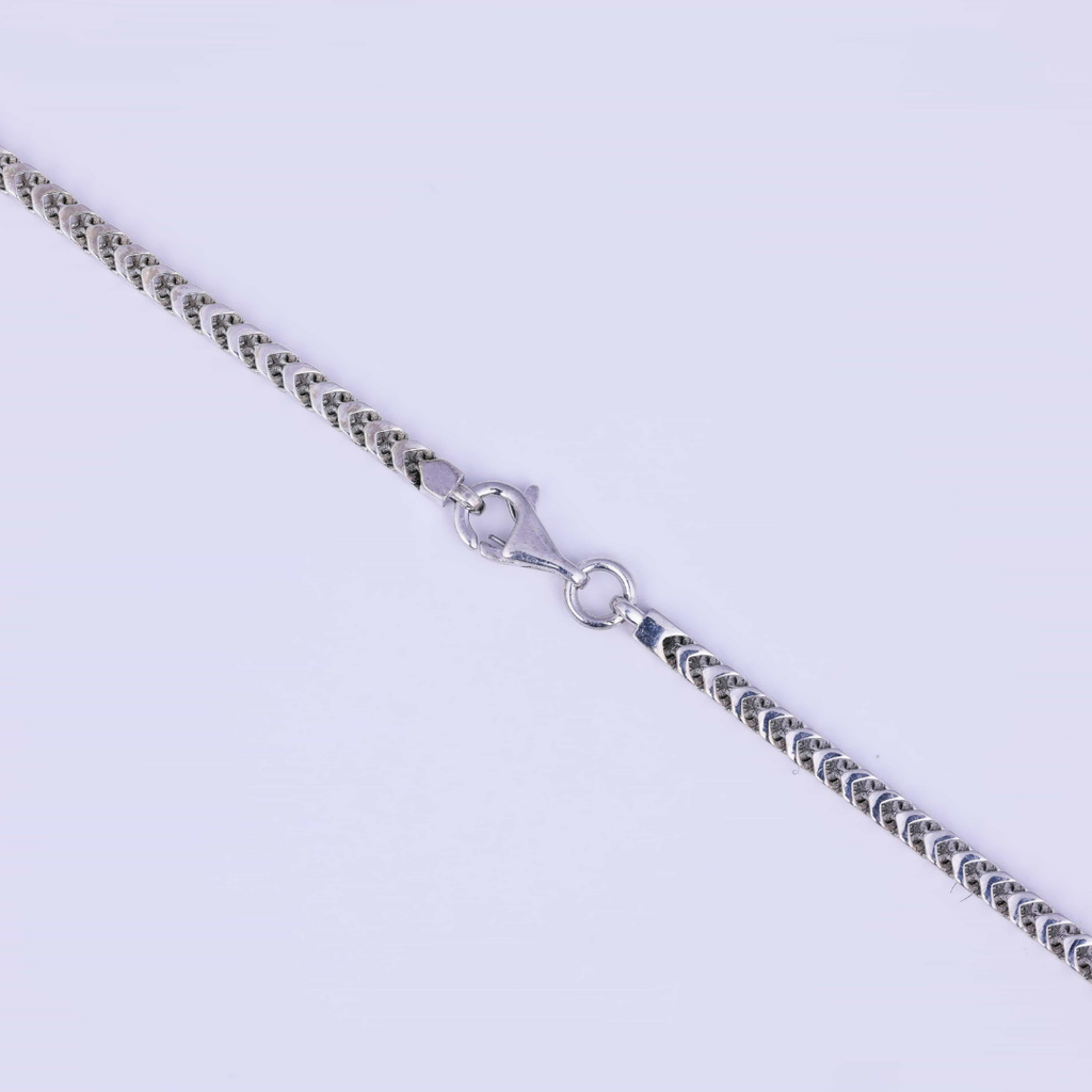 Silver ArrowLink Designer Chain 3MM