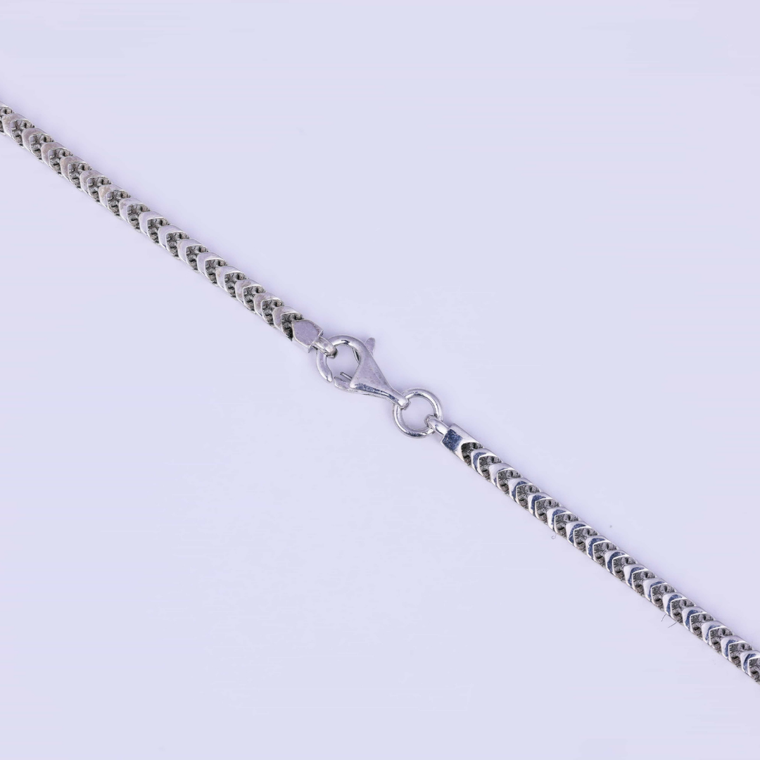 Silver ArrowLink Designer Chain 3MM